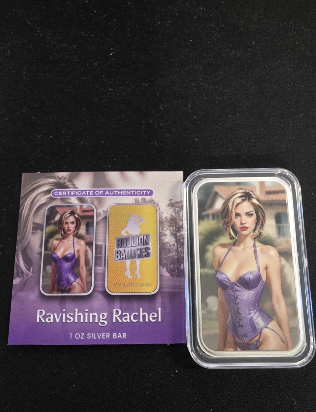 Bullion Baddies Trader Bea Exclusive - Ravishing Rachel - Nice Edition W/ COA