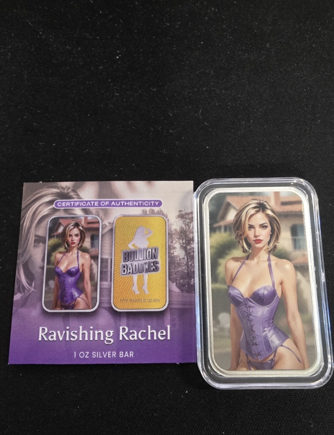 Bullion Baddies Trader Bea Exclusive - Ravishing Rachel - Nice Edition W/ COA