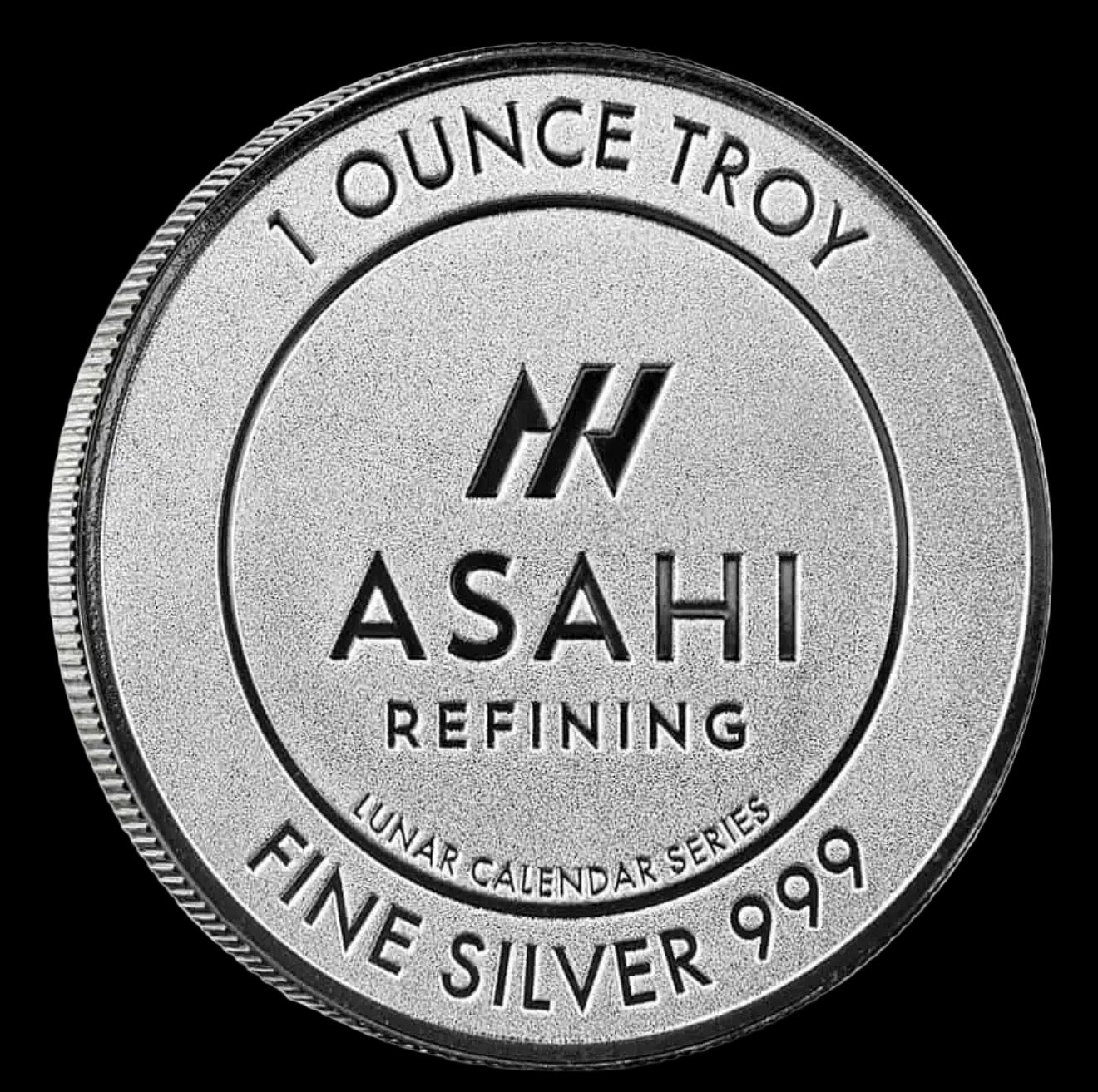 2024 Silver 1 oz Asahi Lunar Dragon Round
