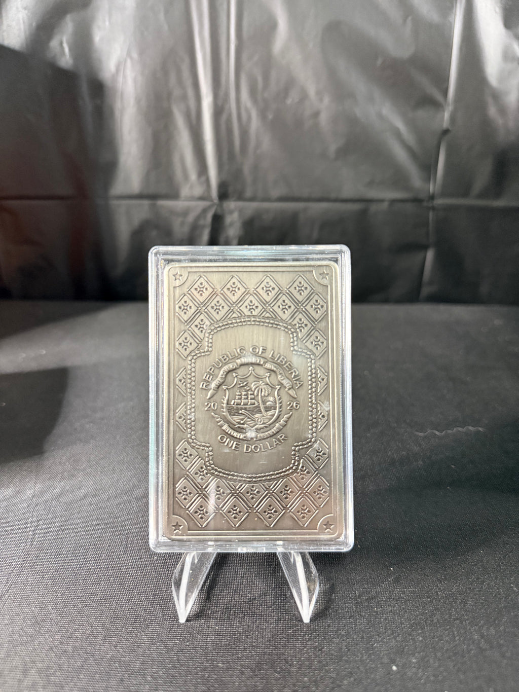 LAST STAND Gunslinger 100g Coin Bar 1$ Liberia 2026