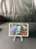 5oz Pirate Ship Skeleton Mermaid Copper Bar Colorized