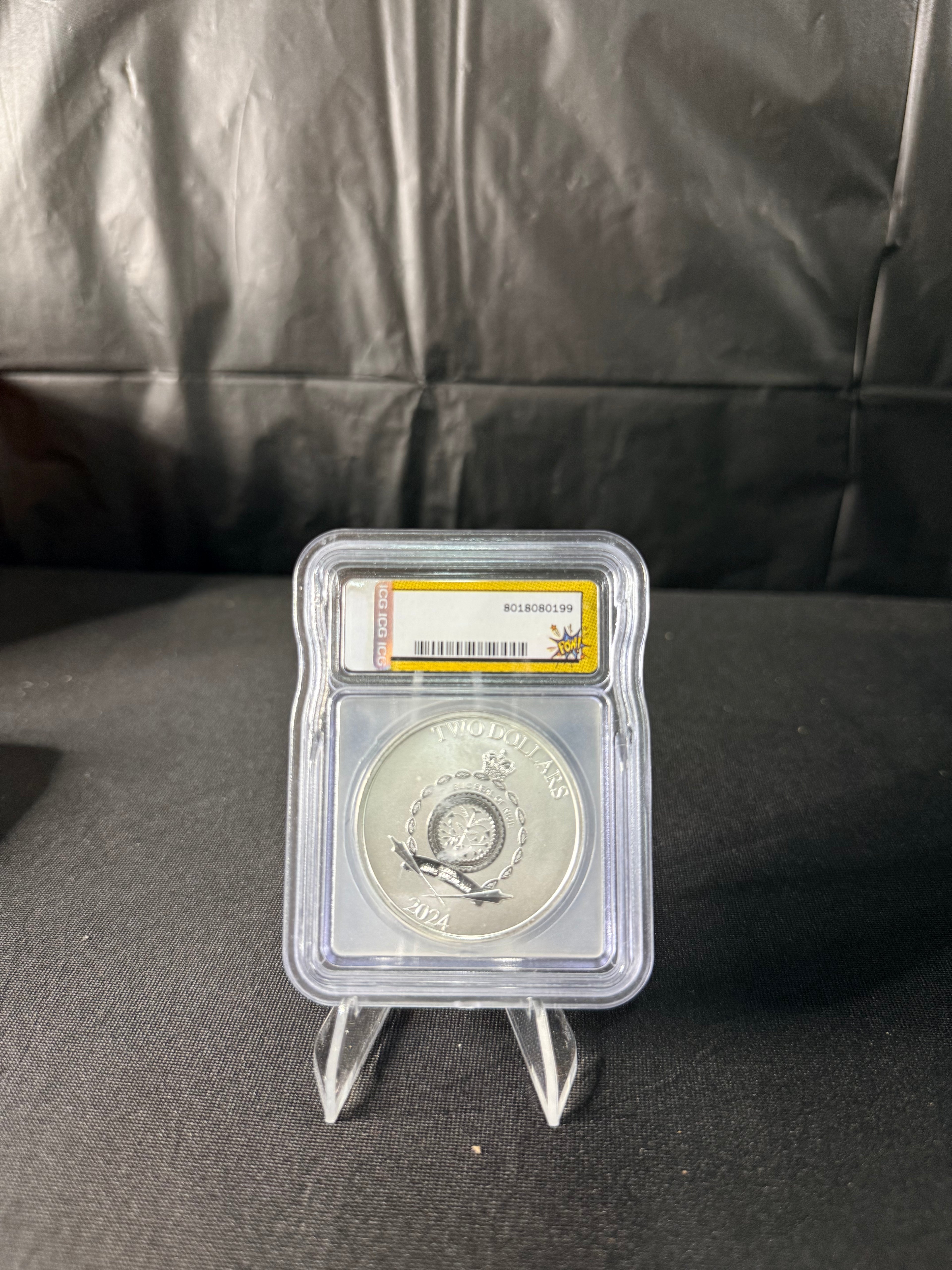 2024 Niue 1 oz Silver $2 Marvel Spider-Man vs Green Goblin